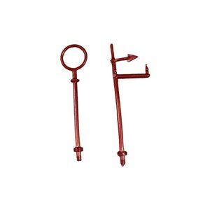 Marx Cape Canaveral Red Antenna Project Mercury Part Vintage Lot 1960s #2 READ